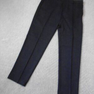 Louis Rafael Pleated Slacks Sz 34X30 Slim Fit Black
